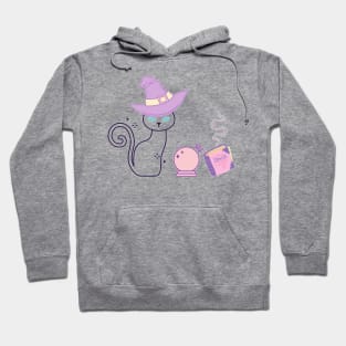 White Cat Witch Hoodie